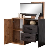 Elit Genç Odası - 3 Kapılı Dolap, Karyola, Komodin, Şifonyer, Masa - 3