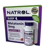 Natrol 5mg 250 tablets Fast Dissolve - 1