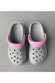 Akınalbella Buz Gri Tam Ortopedik Yumuşak Hastane Doktor Hemşire Unisex Crocs Sandalet Terlik - 2