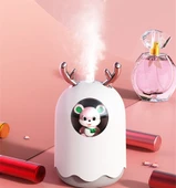 Ozmik Sevimli Ayıcıklı Işıklı Hava Nemlendirici Buhardanlık Buhar Makinası Difizör 300 ML - 2