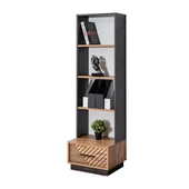 Elit Genç Odası - 3 Kapılı Dolap, Karyola, Komodin, Şifonyer, Masa, Kitaplık - 4