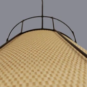 Harit Hasır Sarı Sarkıt Avize - 3