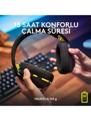 Logitech G G435 LIGHTSPEED Kablosuz Oyuncu Kulaklığı - Siyah - 6