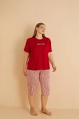 Mihra 50503-767 Kadın Büyük Beden Pijama Takımı - 3