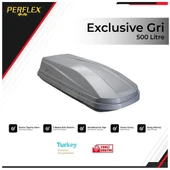 PORT BAGAJ 500 LT EXCLUSIVE GRİ CIFT AÇILIR - 1