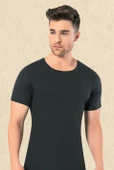 Omera Organik Kumaş Erkek Ribana Kısa Kol Açık Yaka Atlet 2008 thumbnail 2