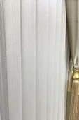 Madame Dower Glamour Bej Tül Perde Extra Gramajlı 1x3 Sık Pile - Kırışmaz Ütü Gerektirmez - 5