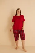 Mihra 50503-769 Kadın Büyük Beden Pijama Takımı - 3