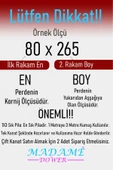 Madame Dower Gölge Kiremit Elegance Fon Perde 1x3 Sık Pile + Kolbağı Hediye - 2