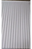 Madame Dower ZigZara Elegance Tül Perde - 1x3 Sık Pile - Dökümlü, Kırışmaz Salon ve Misafir Odası Tül Perde - 6
