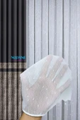 Madame Dower Simple Şantuklu Dahlia 1x3 Sık Pile Dökümlü Tül Perde Kırık Beyaz - Kırışmaz - Ütü Gerektirmez - 2