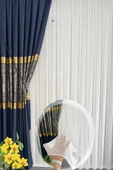 Madame Dower Örme Çelik Dökümlü 1x2 Seyrek Pileli Kırışmaz Tül Perde - Ütü Istemez %100 Polyester - 5