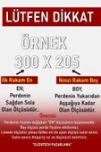 Madame Dower Ponponlu Dahlia 1x3 Sık Pile Dökümlü Tül Perde - Kırışmaz - Ütü Gerektirmez - 3