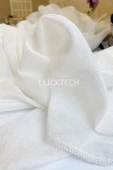 Madame Dower Naturel Keten Tül Perde Kırık Beyaz 1/2.5 Orta Sık Pile - Extra Gramajlı - 8