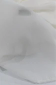 Madame Dower Krep Bambu Ultra Dökümlü Kırışmaz Tül Perde - 1x3 Sık Pileli Tül Perde - 5