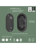 Logitech M350 Pebble Siyah Kablosuz Mouse - 2