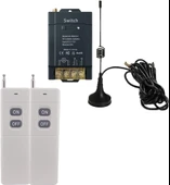 Kablosuz Uzaktan Kumanda DC 12 - 72 V RF 1500 Metre 12v Adaptörlü Uzun Mesafe Rf Kapı Kontrol Seti thumbnail 1