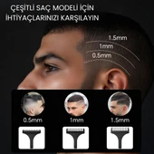 Enchen Humming Bird Siyah Hassas Kesim Şarjlı Saç ve Tıraş makinesi thumbnail 3