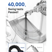 Jsaux Premium Serisi CC0011 3.1A 2 Metre Type-C Hızlı Şarj ve Data Aktarım Kablosu Örgülü Kablo Galaxy S20 S10 S9 S8 Plus Note 10 9 8,ps5 ve Type-C Girişli Cihazlar ile Uyumlu Şarj Cihazı Kablosu thumbnail 3