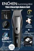 Enchen Humming Bird Siyah Hassas Kesim Şarjlı Saç ve Tıraş makinesi thumbnail 1