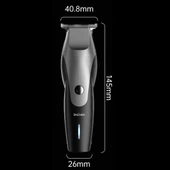 Enchen Humming Bird Siyah Hassas Kesim Şarjlı Saç ve Tıraş makinesi thumbnail 2