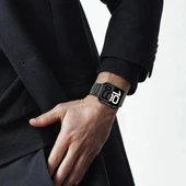 iiteeology Karbon Bant Uyumlu Apple Watch Karbon Fiber Kordon - 8