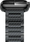 iiteeology Karbon Bant Uyumlu Apple Watch Karbon Fiber Kordon - 6