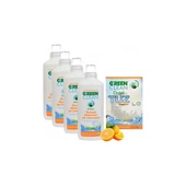 Green Clean Bulaşık Makinesi Jel Deterjan 4'lü Paket Ve Tuz - 1