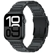 iiteeology Karbon Bant Uyumlu Apple Watch Karbon Fiber Kordon - 2