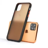 Apple iPhone 11 Pro Max Kılıf Fri Mat Yüzey Renkli Kenar Kılıf - 3