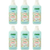 Green Clean Organik Lavanta Yağlı Baby Bitkisel Çamaşır Deterjanı 1000 ml 6'lı - 1
