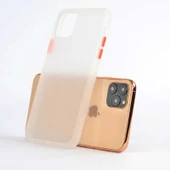 Apple iPhone 11 Pro Max Kılıf Fri Mat Yüzey Renkli Kenar Kılıf - 2