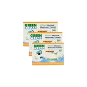 Green Clean Bitkisel Bulaşık Makinesi Tableti 30'lu x 3 Adet - 1