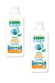 Green Clean Organik Portakal Yağlı Bitkisel Jel Bulaşık Makinesi Deterjanı 1000 ml 2'li - 1