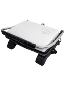 Anneler Günü Özel Dökümix Tost Kaplamasız Demir Döküm Makinası Fırça Hediyeli BEYAZ - 2