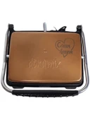 Organik Pik Demir Döküm Tost Makinası ROSE GOLD thumbnail 1