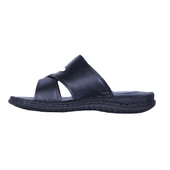 Moda Ayakkabı 01 Siyah Erkek Terlik Ayakkabı - 6