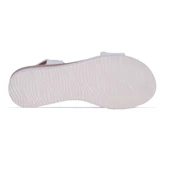 Moda Ayakkabı  850 Syh-Krem Düz Sandalet Ayakkabı - 4