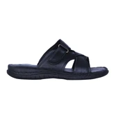 Moda Ayakkabı 01 Siyah Erkek Terlik Ayakkabı thumbnail 3