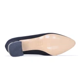 Moda Ayakkabı 858 Siyah-Krem 5Cm Kadın Topuklu Ayakkabı - 7