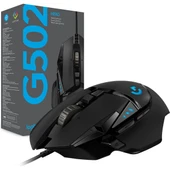 Logitech G G502 HERO LIGHTSYNC 25.600 DPI Yüksek Performanslı Kablolu Oyuncu Mouse - Siyah - 11