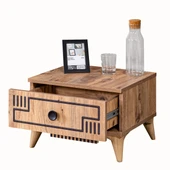 Atlantik Genç Odası - 3 Kapılı Dolap, Karyola, Komodin, Masa - 8