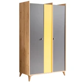 Tarz Genç Odası - 3 Kapılı Dolap, Karyola, Komodin, Masa thumbnail 2