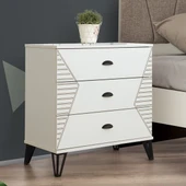 Safir Genç Odası - 3 Kapılı Dolap, Karyola, Komodin, Şifonyer, Masa - 4