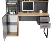 Antre Genç Odası - 3 Kapılı Dolap, Karyola, Komodin, Masa - 6