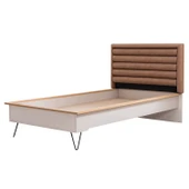 Dolunay Başlıklı Karyola 100x200 Cm thumbnail 3