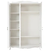 Su Beyaz Genç Odası - 3 Kapaklı Dolap, Karyola, Masa , Şifonyer - 3