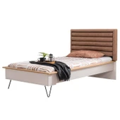 Dolunay Başlıklı Karyola 100x200 Cm thumbnail 2