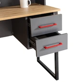 Antre Genç Odası - 3 Kapılı Dolap, Karyola, Komodin, Masa - 5