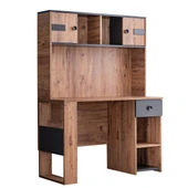 Milas Genç Odası - 3 Kapılı Dolap, Karyola, Komodin, Masa - 6